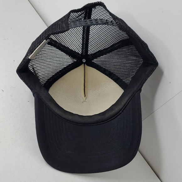 VTG Roll Rite Electric Tarp Systems Black Trucker Hat Semi Truck Snapback Cap - Picture 7 of 9